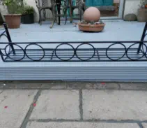 120cm long circle window box